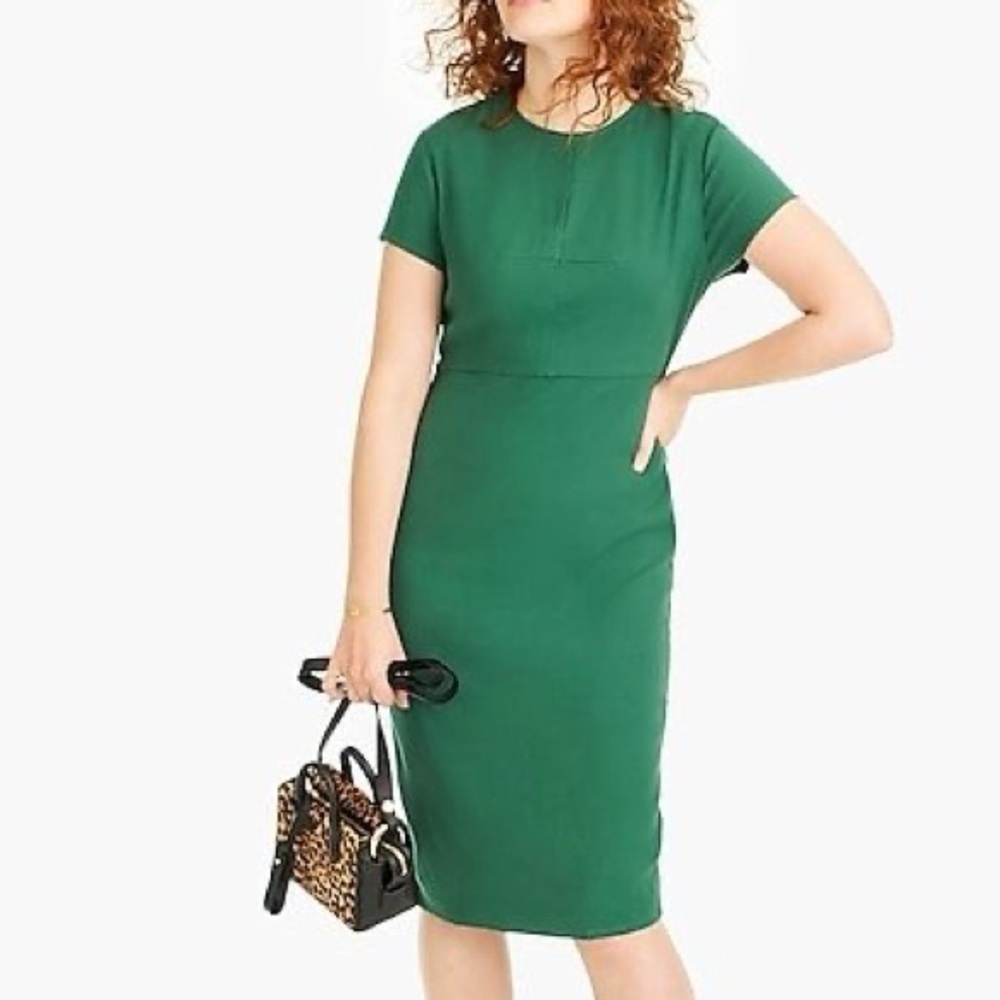 Universal Standard for J.Crew Stretch Twill Sheath Dress